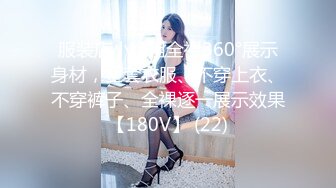 服装店小姐姐全裸360°展示身材，全套衣服、不穿上衣、不穿裤子、全裸逐一展示效果【180V】 (22)