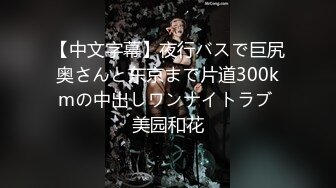 【中文字幕】夜行バスで巨尻奥さんと东京まで片道300kmの中出しワンナイトラブ 美园和花