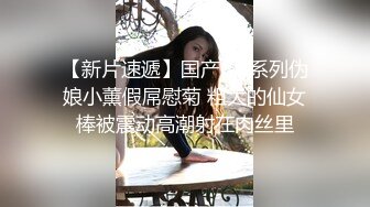 【新片速遞】国产CD系列伪娘小薰假屌慰菊 粗大的仙女棒被震动高潮射在肉丝里