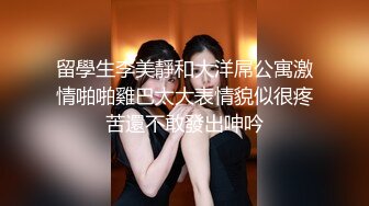 留學生李美靜和大洋屌公寓激情啪啪雞巴太大表情貌似很疼苦還不敢發出呻吟